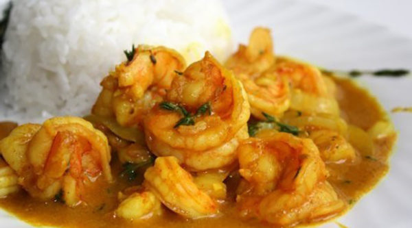 Curry Shrimp (Cayman Style)