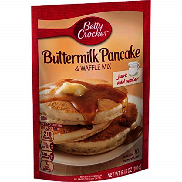 BC CMPLT BTRMLK PANCAKE MIX 6.75OZ/9