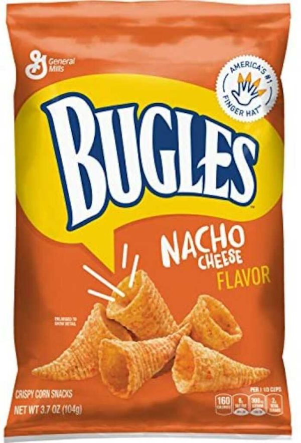 BUGLES NACHO CHEESE 7.5OZ/8