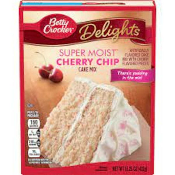 BC CAKE MIX CHERRY CHIP 15.25OZ/12