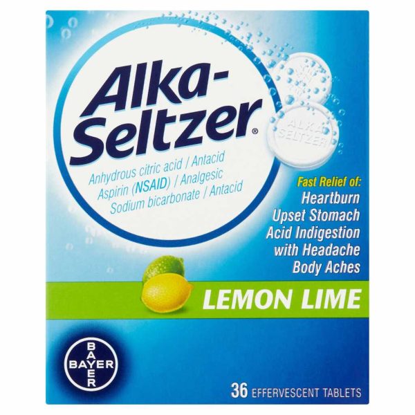 ALKA SELTZ LEMON 36EA/1