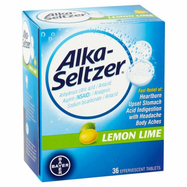 ALKA SELTZ LEMON 36EA/1