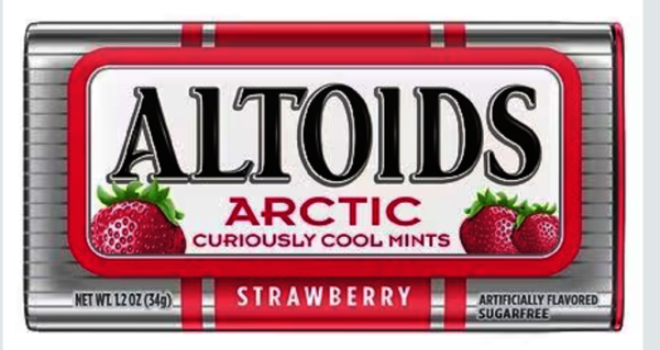 ALTOIDS ARCTIC STRWBRY 1.2OZ/8