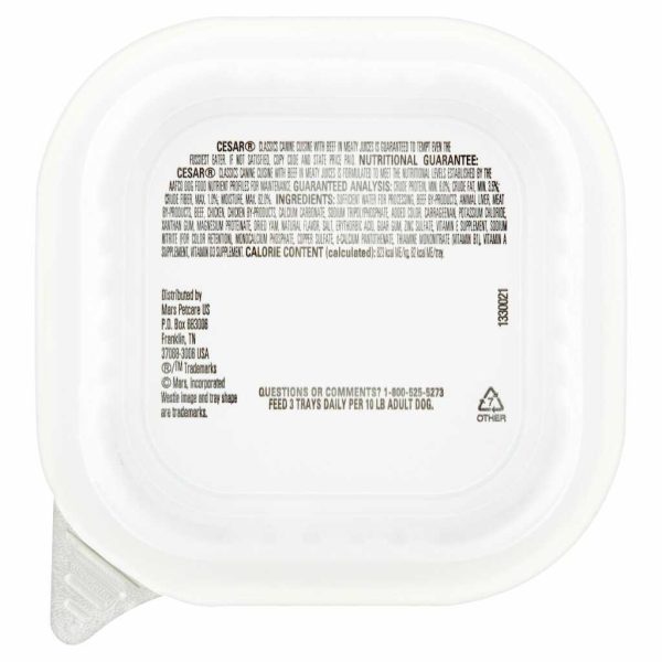 CESAR BEEF 3.5OZ/24