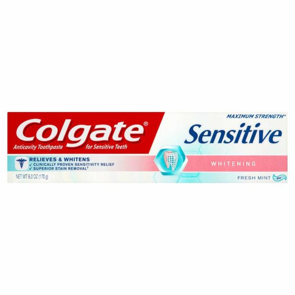 COLGATE SENS WHITE T/P 6OZ/1