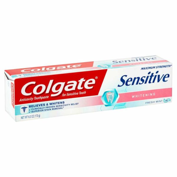 COLGATE SENS WHITE T/P 6OZ/1