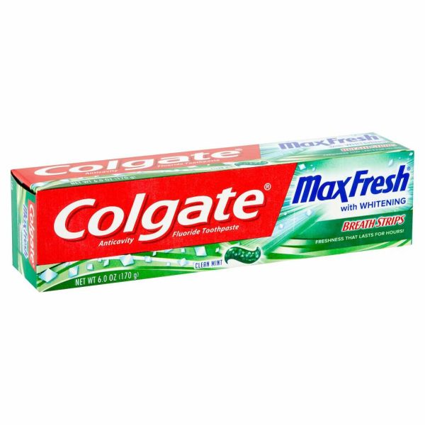 COLGATE MXFRSH T/P CLEAN MINT 6OZ/1
