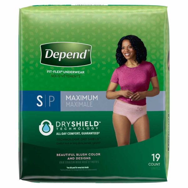 DEPEND FIT FLEX FEMALE S 19CT/1