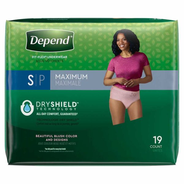DEPEND FIT FLEX FEMALE S 19CT/1