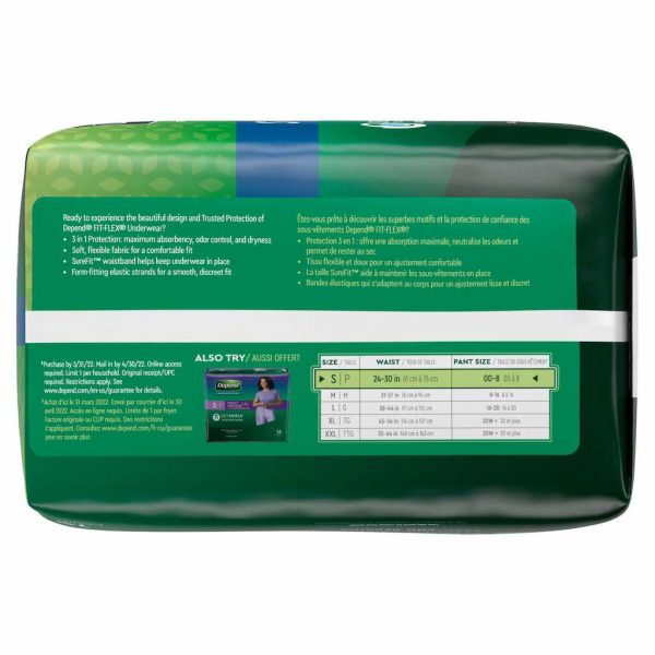 DEPEND FIT FLEX FEMALE S 19CT/1