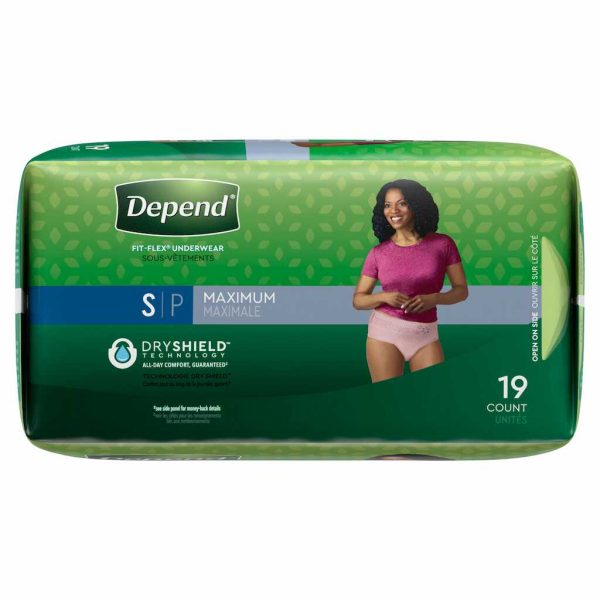 DEPEND FIT FLEX FEMALE S 19CT/1