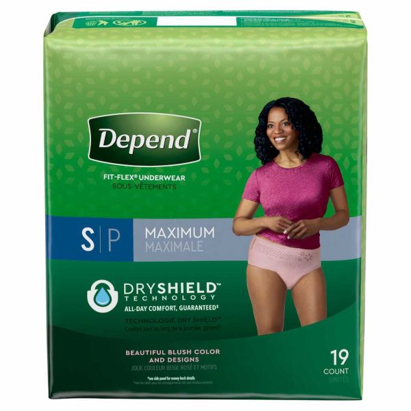 DEPEND FIT FLEX FEMALE S 19CT/1