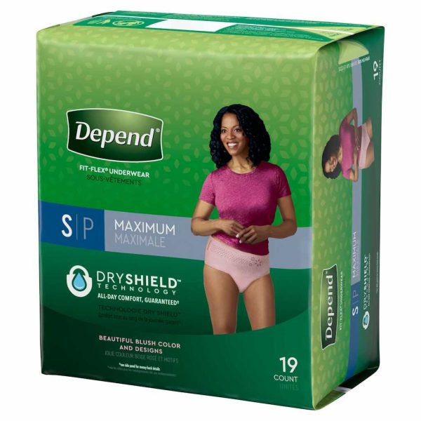 DEPEND FIT FLEX FEMALE S 19CT/1