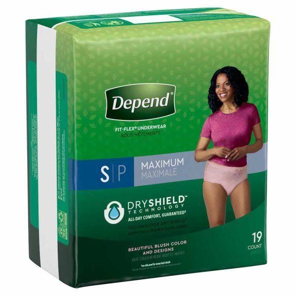 DEPEND FIT FLEX FEMALE S 19CT/1