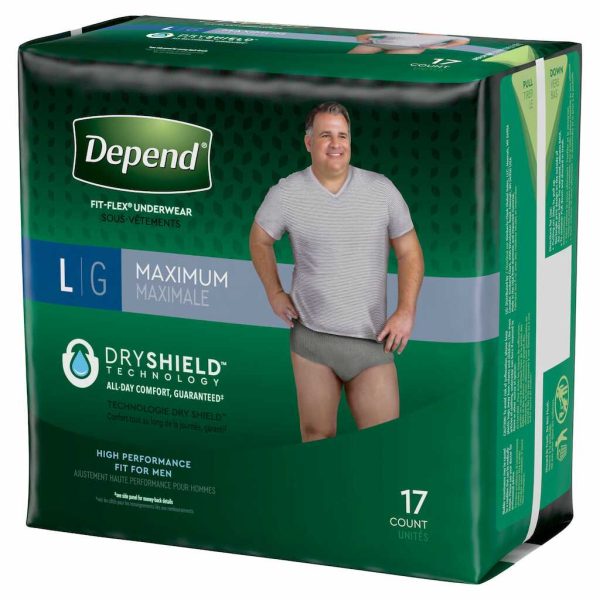 DEPEND FIT FLEX MALE L 17CT/1