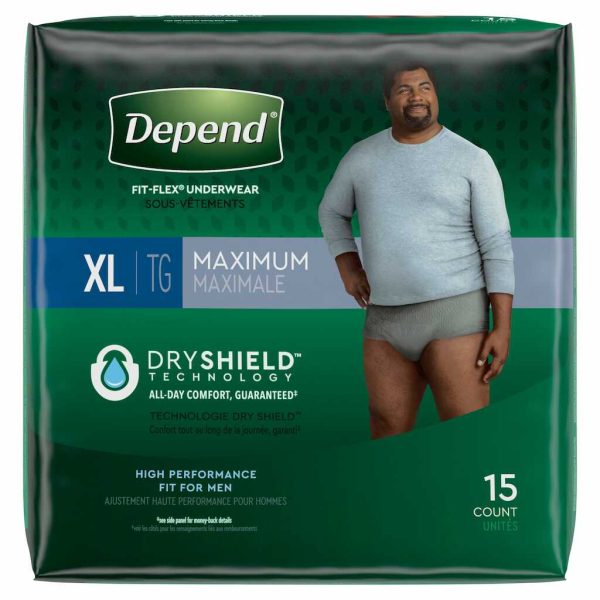 DEPEND FIT FLEX FEMALE XL 15CT/1