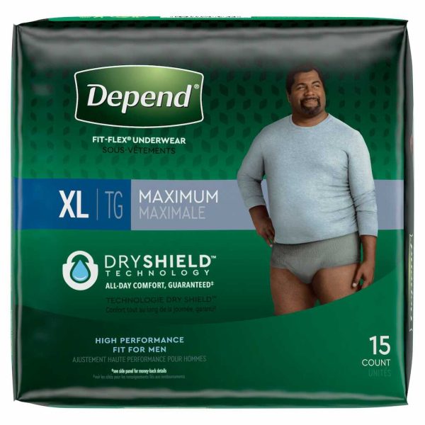 DEPEND FIT FLEX FEMALE XL 15CT/1