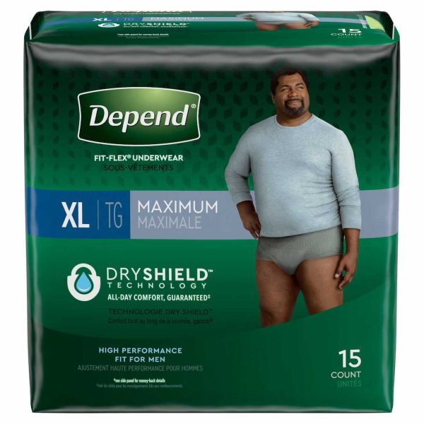 DEPEND FIT FLEX FEMALE XL 15CT/1