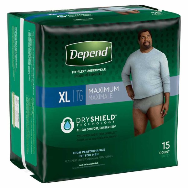 DEPEND FIT FLEX FEMALE XL 15CT/1