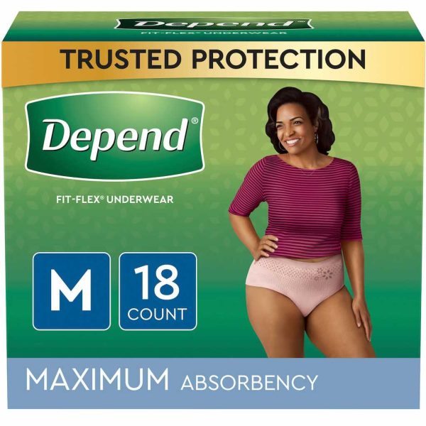 DEPEND FIT FLEX FEMALE M 18CT/1