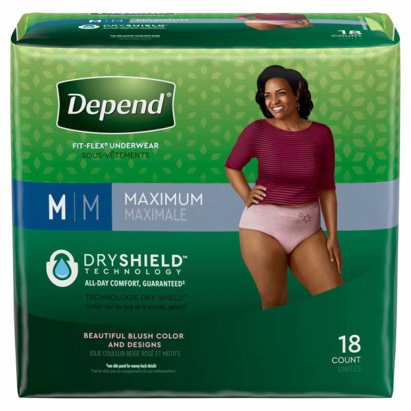 DEPEND FIT FLEX FEMALE M 18CT/1