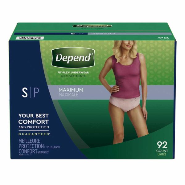DEPEND FIT FLEX FEMALE S 92CT/1