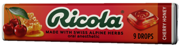 RICOLA CHERRY HONEY STICK 9CT/20