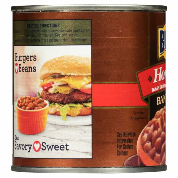 BUSH BAKED BEANS HOMESTYLE 16OZ/12