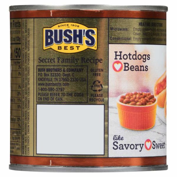 BUSH BAKED BEANS 16OZ/12