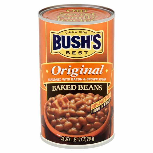 BUSH BAKED BEANS 28OZ/12