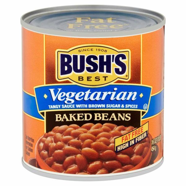 BUSH BAKED BEANS VEGETARIAN 16OZ/12