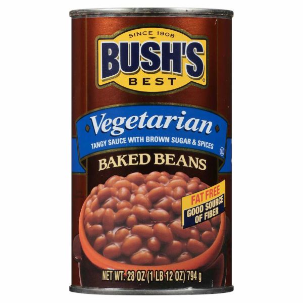 BUSH BAKED BEANS VEGETARIAN 28OZ/12