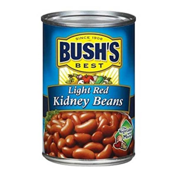 BUSH LIGHT RED KDNY BEANS 16OZ/12