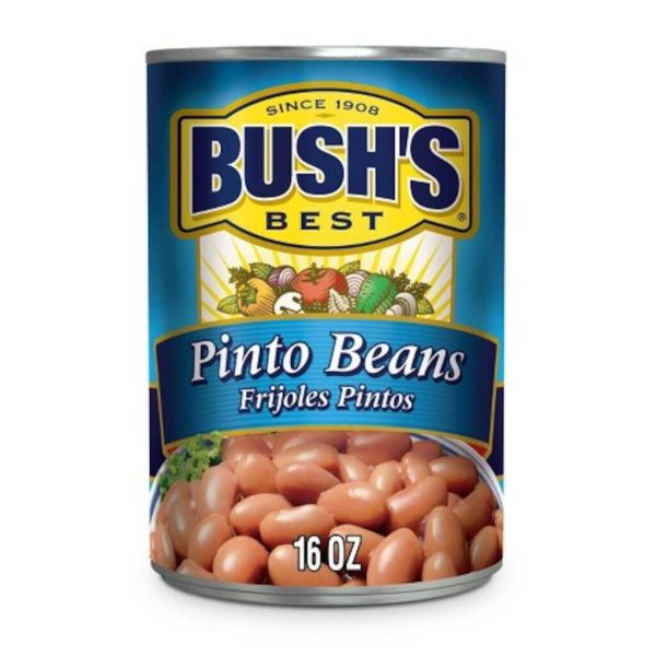 BUSH PINTO BEANS 16OZ/12