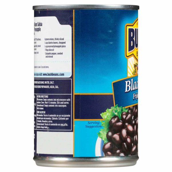BUSH BLACK BEANS 15OZ/12