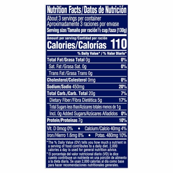 BUSH BLACK BEANS 15OZ/12