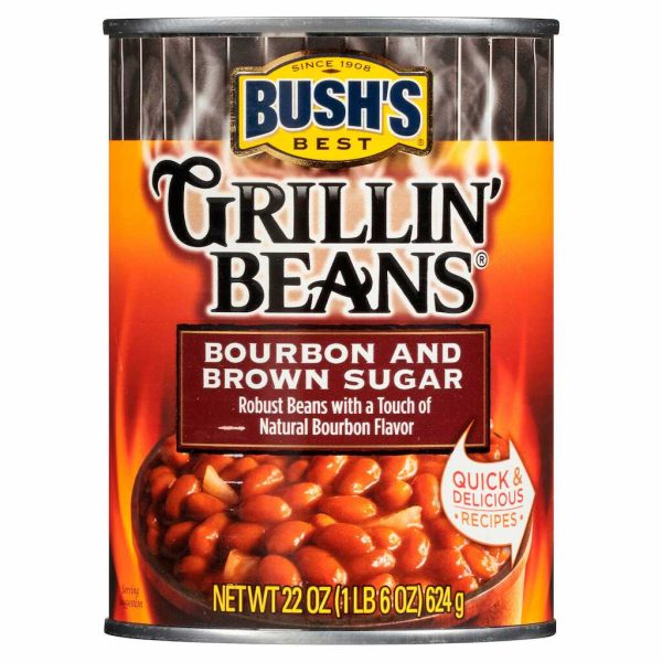 BUSH GRILLN BOURBN BROWN SUGAR 22OZ/12