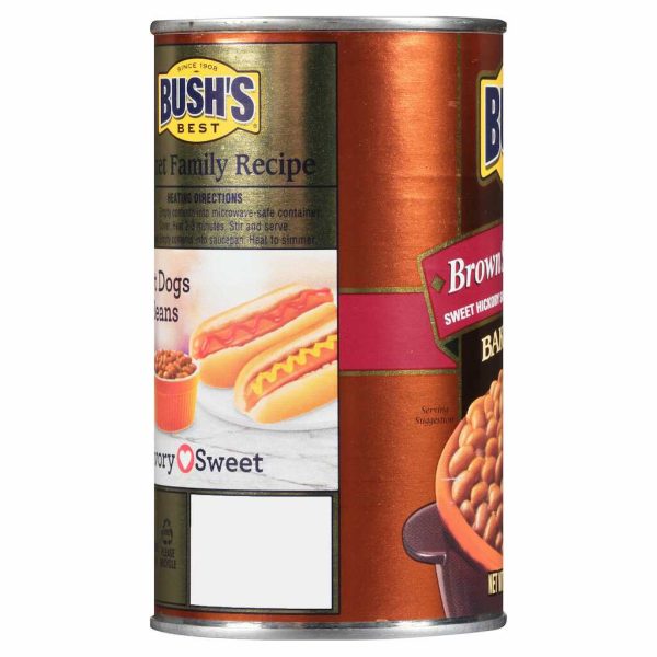 BUSH BEANS BROWN SUGAR 28OZ/12