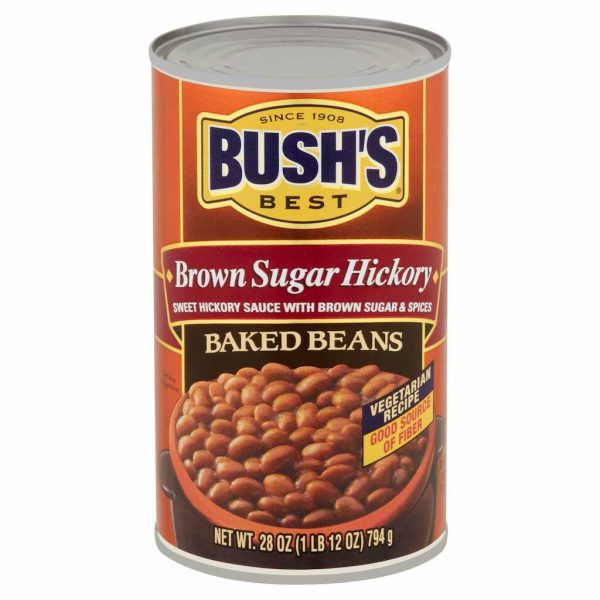 BUSH BEANS BROWN SUGAR 28OZ/12