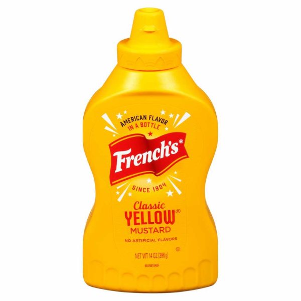 FRENCHS YELLOW MUSTRD 14OZ/16