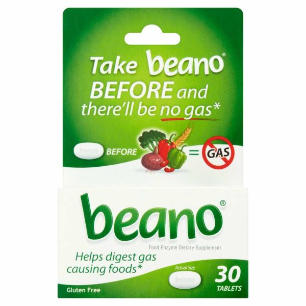 BEANO GAS RELIEF DIGST TABLETS 30CT/1