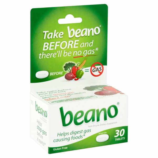 BEANO GAS RELIEF DIGST TABLETS 30CT/1