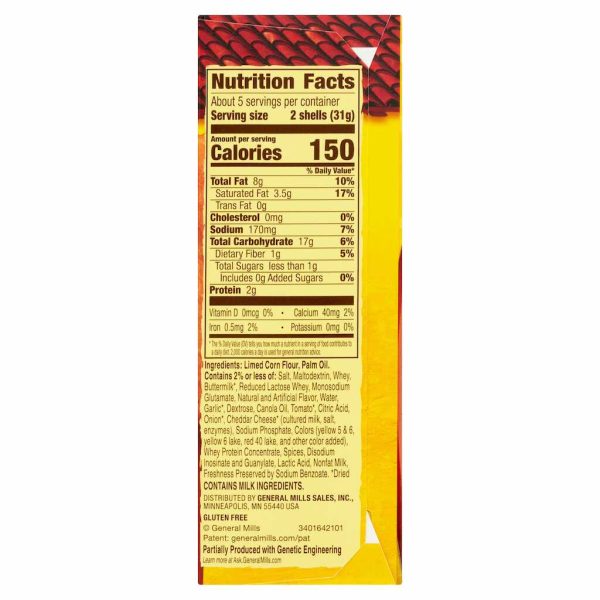 ELPASO SNS NACHO CH TACO SHEL 10CT/6