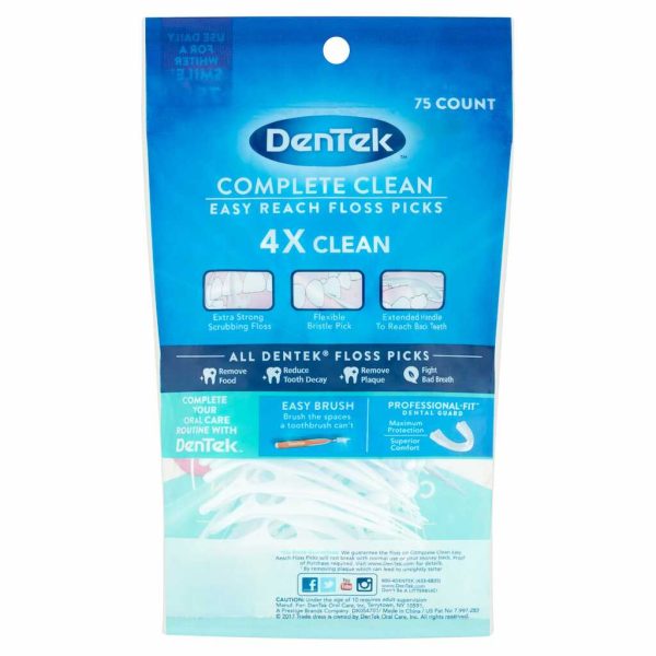 DENTEK COMP CLN BK 75CT 0/1