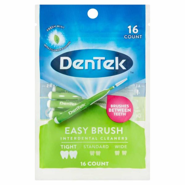 DENTEK EASY BRUSH TIGHT 16CT 0/1
