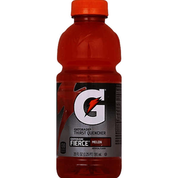 GATORADE FIERCE MELON W/M 20OZ/24