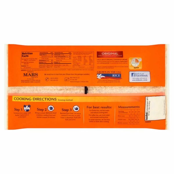 BEN'S ORG CONV ORIGINAL RICE 10LB/4