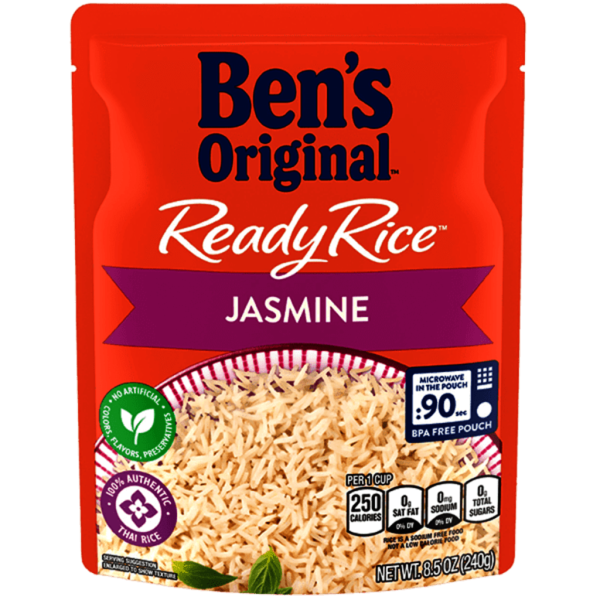 BEN'S ORG RDY RICE JASMINE 8.5OZ/12