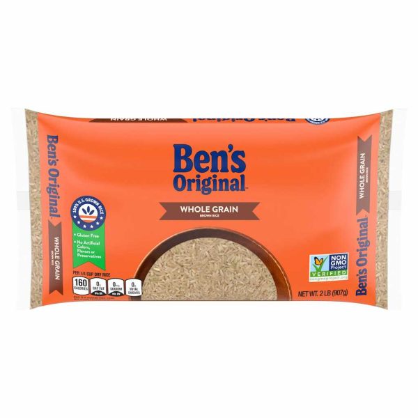 BEN'S ORG ORIGINAL BROWN RICE 2LB/12