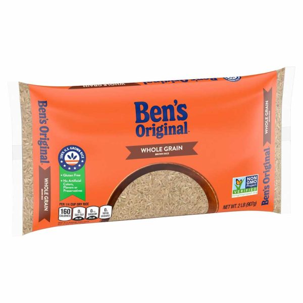 BEN'S ORG ORIGINAL BROWN RICE 2LB/12